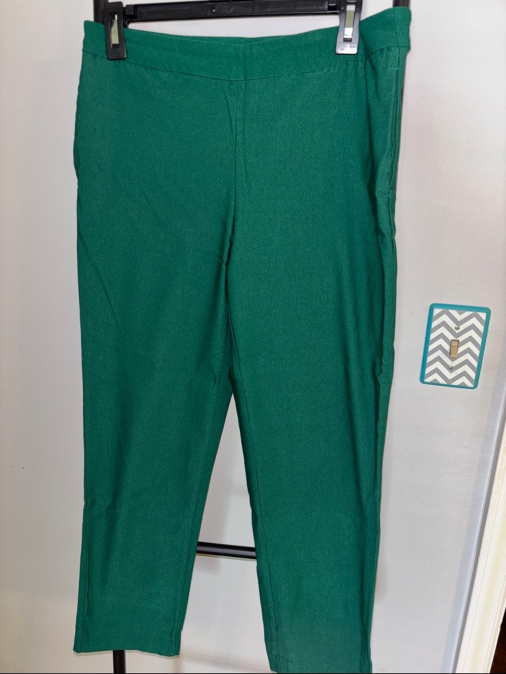 Green Ankle Pull-on Pants